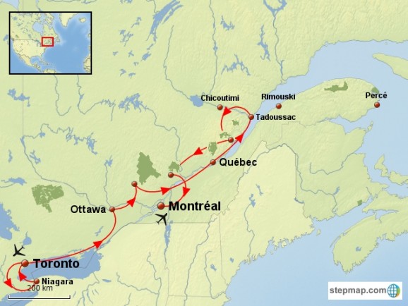 Canada / Québec et Ontario / Fly & Drive / L'Ontario et le Québec en famille