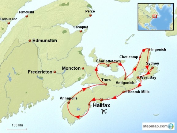 Canada / Provinces Maritimes / Fly & Drive / Les Provinces Maritimes