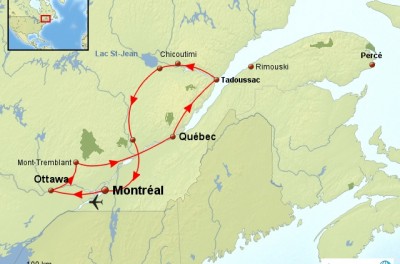 Un tour du Québec économique