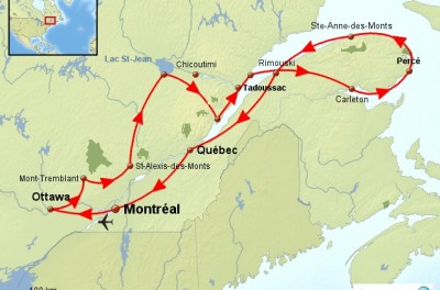 Grand tour du Québec