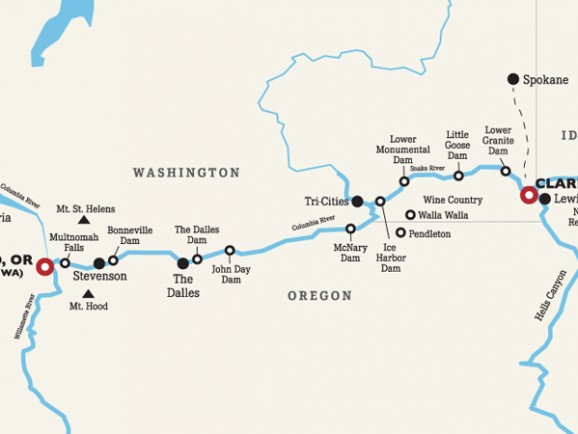 Usa / Grand Ouest / Croisières / Croisière sur la Columbia River, sur les traces de Lewis & Clark 