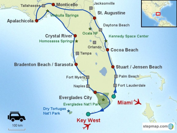 Usa / Sud / Fly & Drive / Grand Angle sur les Florides