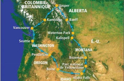 Les Rocheuses, de Vancouver au Yellowstone