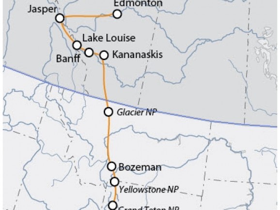 Canada / Ouest / Autrement / Rando en petit groupe dans les Rocheuses, de Jasper à Yellowstone