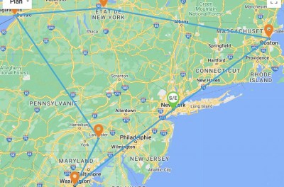 Boston, Niagara, le pays amish, Philadelphie, Washington & NYC