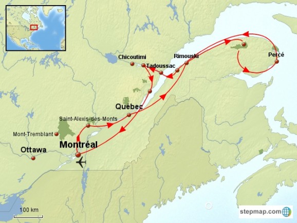 Canada / Québec et Ontario / Fly & Drive / La Belle Province en auberge et couette & café