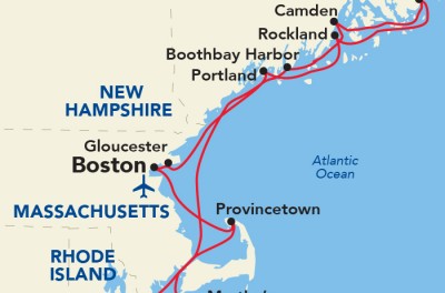 Croisière côtière à la découverte de la Nouvelle Angleterre (2020 & 2021)