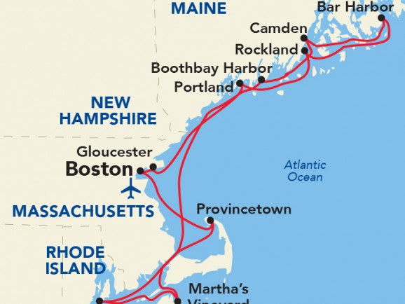 Usa / Nord Est / Croisières / Croisière côtière à la découverte de la Nouvelle Angleterre (2020 & 2021)