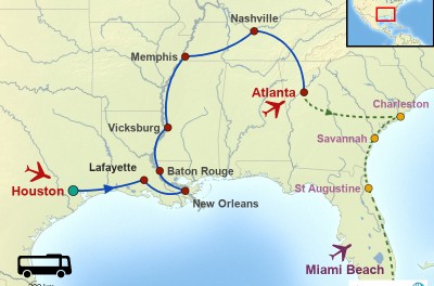Découverte du Vieux Sud, de Houston à Atlanta (2022)