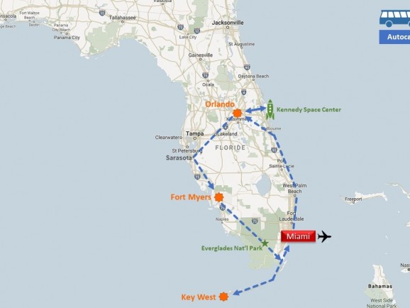 Usa / Sud / Autocar / Escapade en Floride (2022)