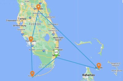Floride & Bahamas : autocar & croisière